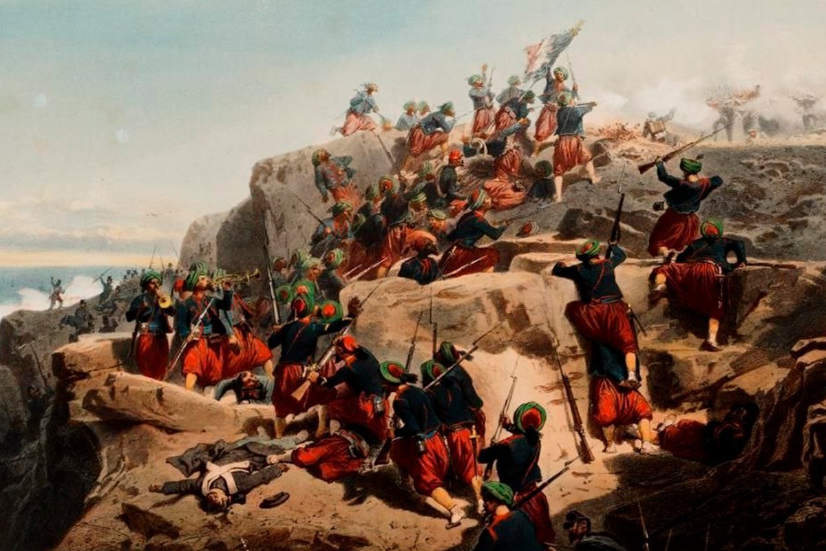 Франция начала войну с россией. Оборона Севастополя 1853-1856.