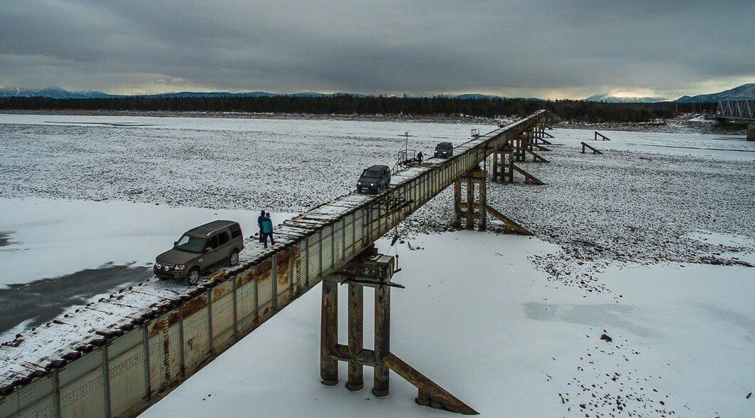 Авто переправа в рождествено