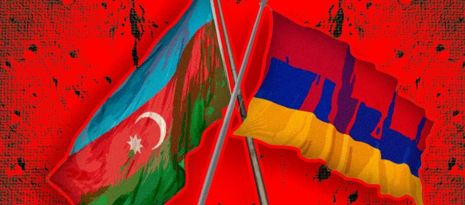 Флаг украины и азербайджана