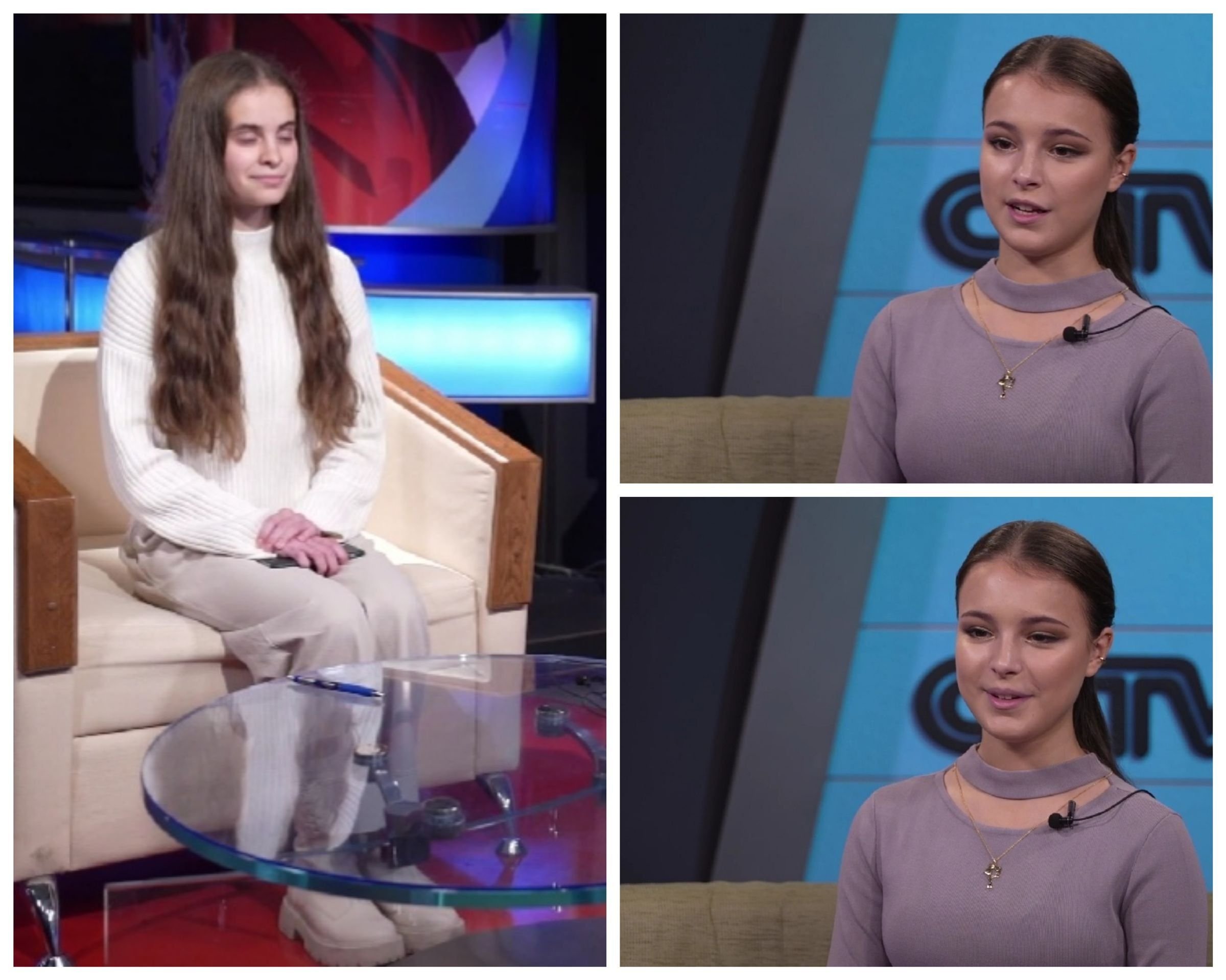 Лицей 1535 смотрит фигурное катание с Аней Щербаковой и поздравляет ...