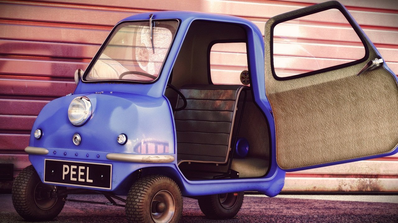 Одноместный автомобиль Peel p50