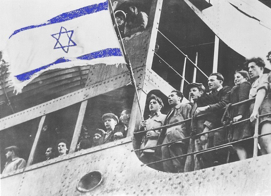 Как евреи приплыли в палестину фото