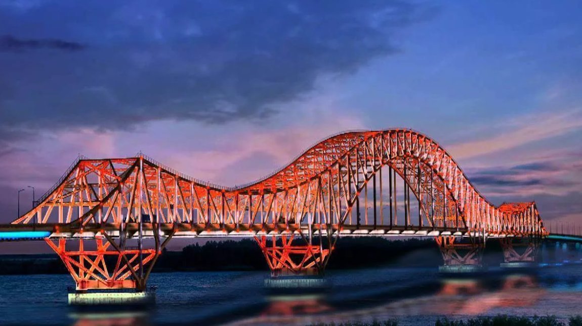 Мост красный дракон ханты мансийск