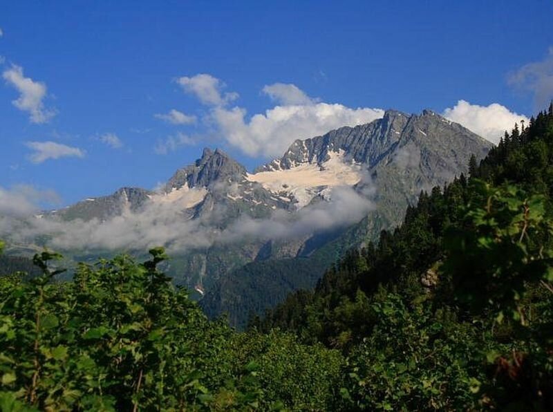 Кавказский заповедник вершина Цахвоа