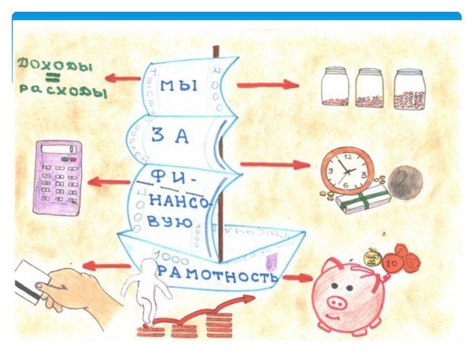 Финансовая грамотность детские рисунки