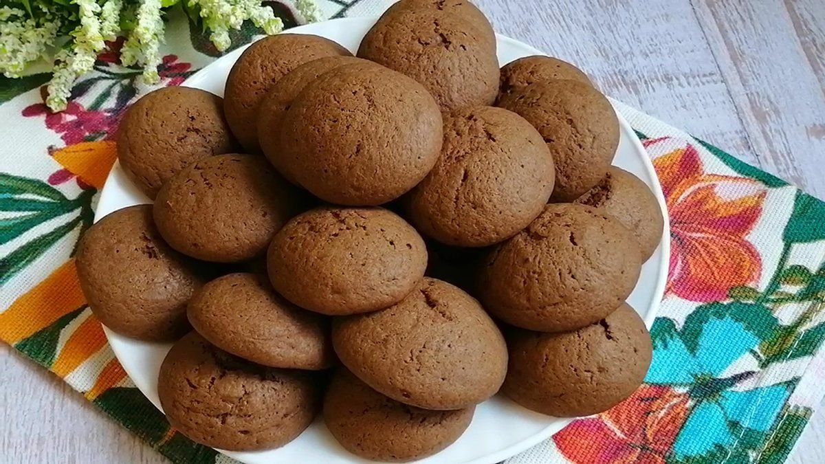 Печенье на кефире быстро и вкусно