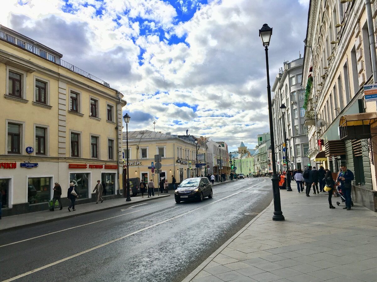 Улица маросейка в москве фото