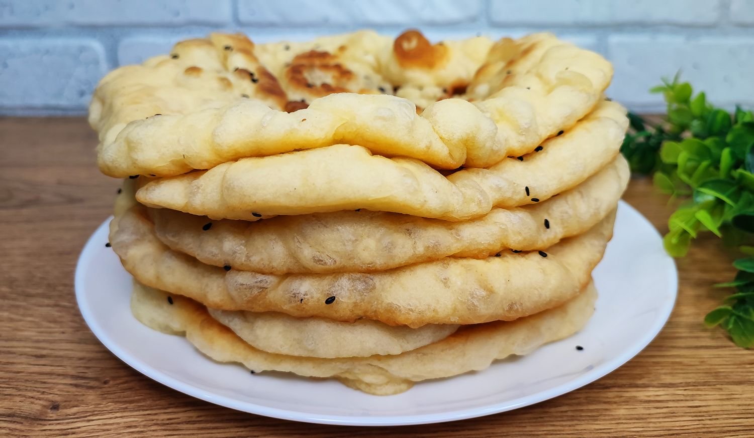 Лепёшки на сковороде из муки