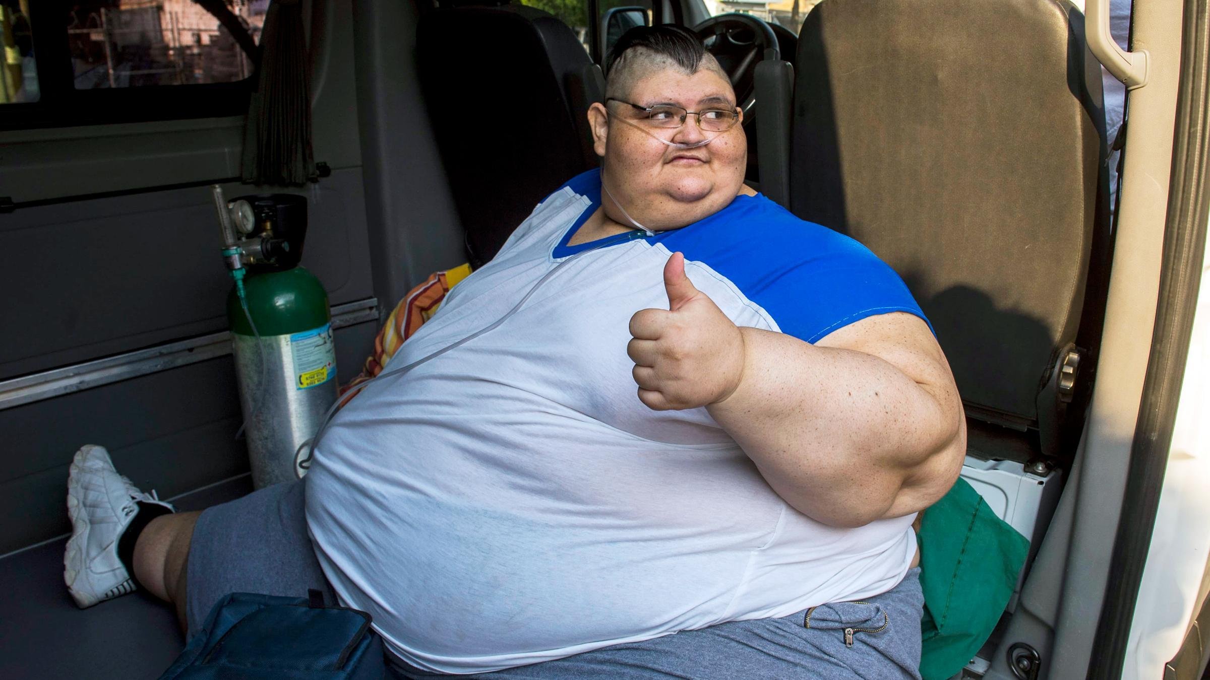 Толстый человек мужчина. Хуан Педро Франко 600 кг. Хуан Педро Франко Салас 2018. Хуан Педро самый толстый человек в мире. Мексиканец Хуан Педро Франко.