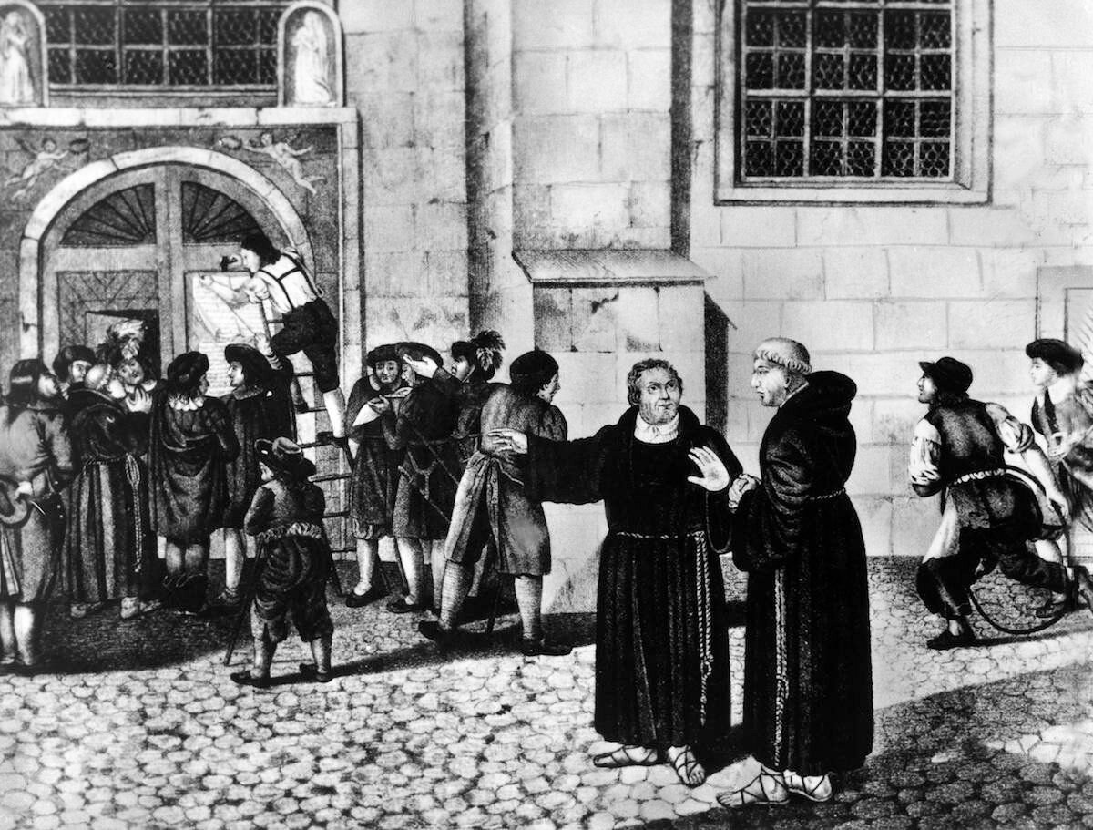 Лютер германия реформация. Реформация 1517.