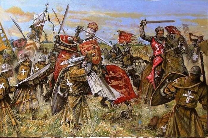 Борьба английского короля с крупными феодалами в 13 веке фото