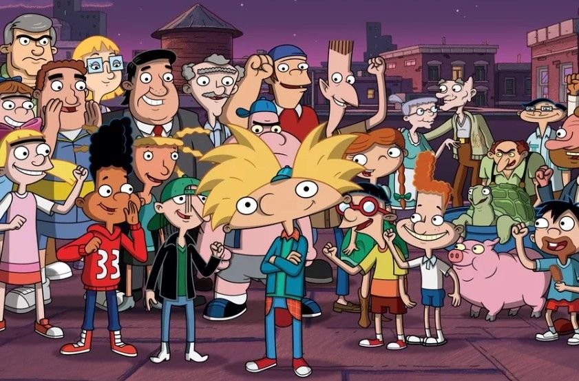 Эй арнольд персонажи картинки