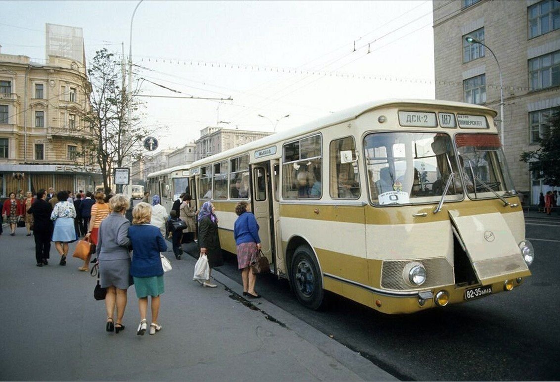 Автобусы в ссср фото