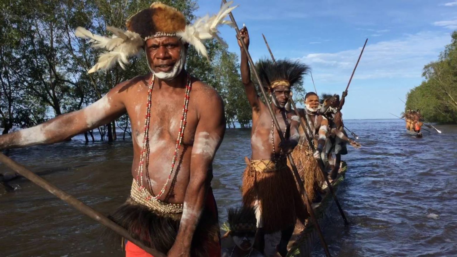 Племя Асмат Папуа новая Гвинея