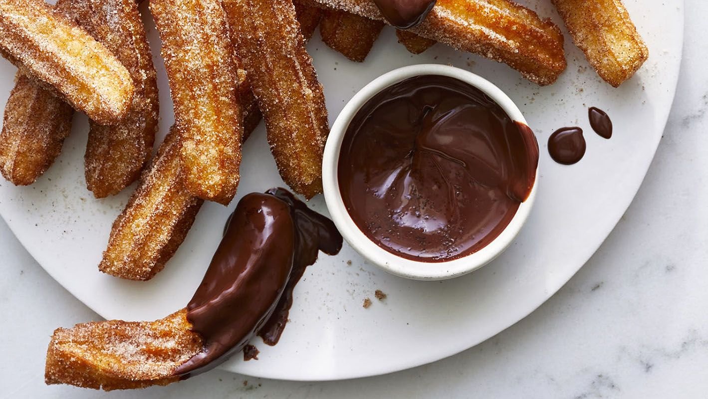 Spanish hot Chocolate with Churros