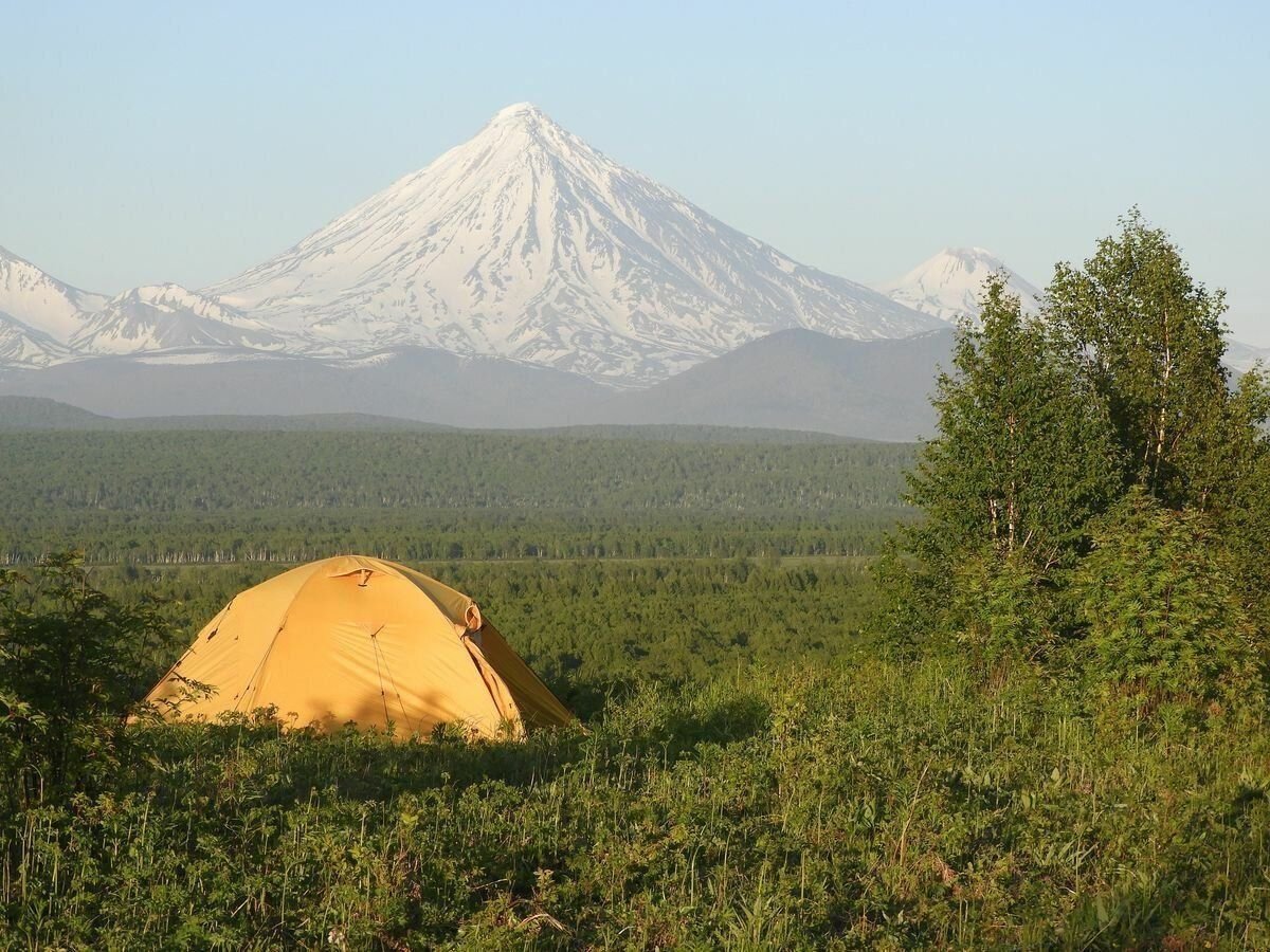 Вулканы палатка