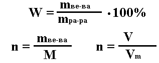 основные формулы для решения задачи 22