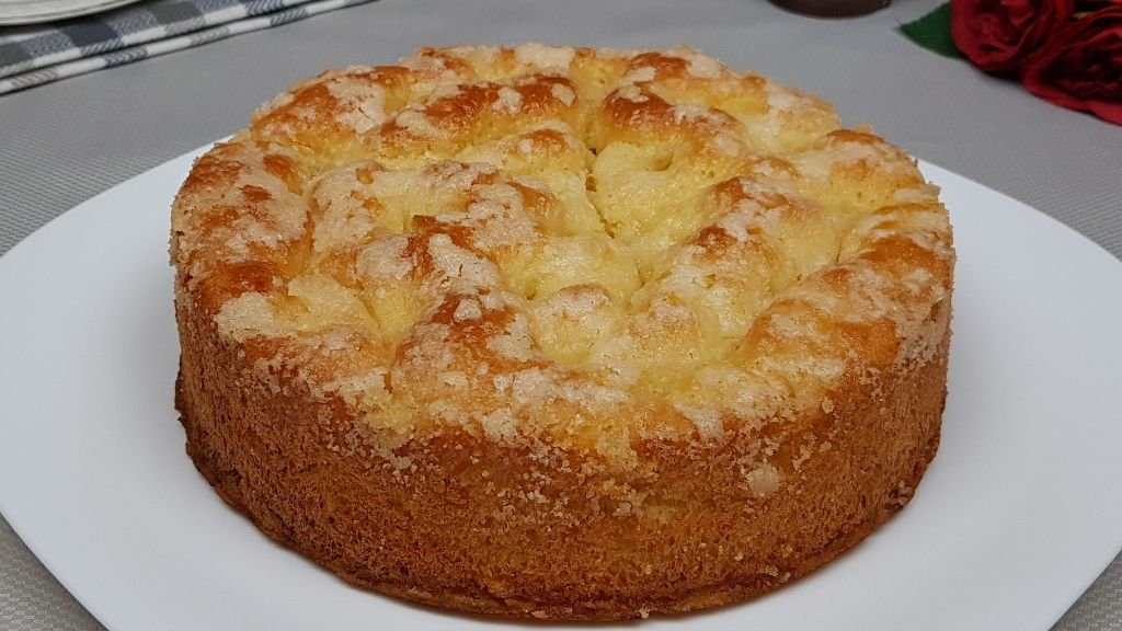 Безумно вкусный и простой сахарный пирог tarte au sucre пошагово с фото