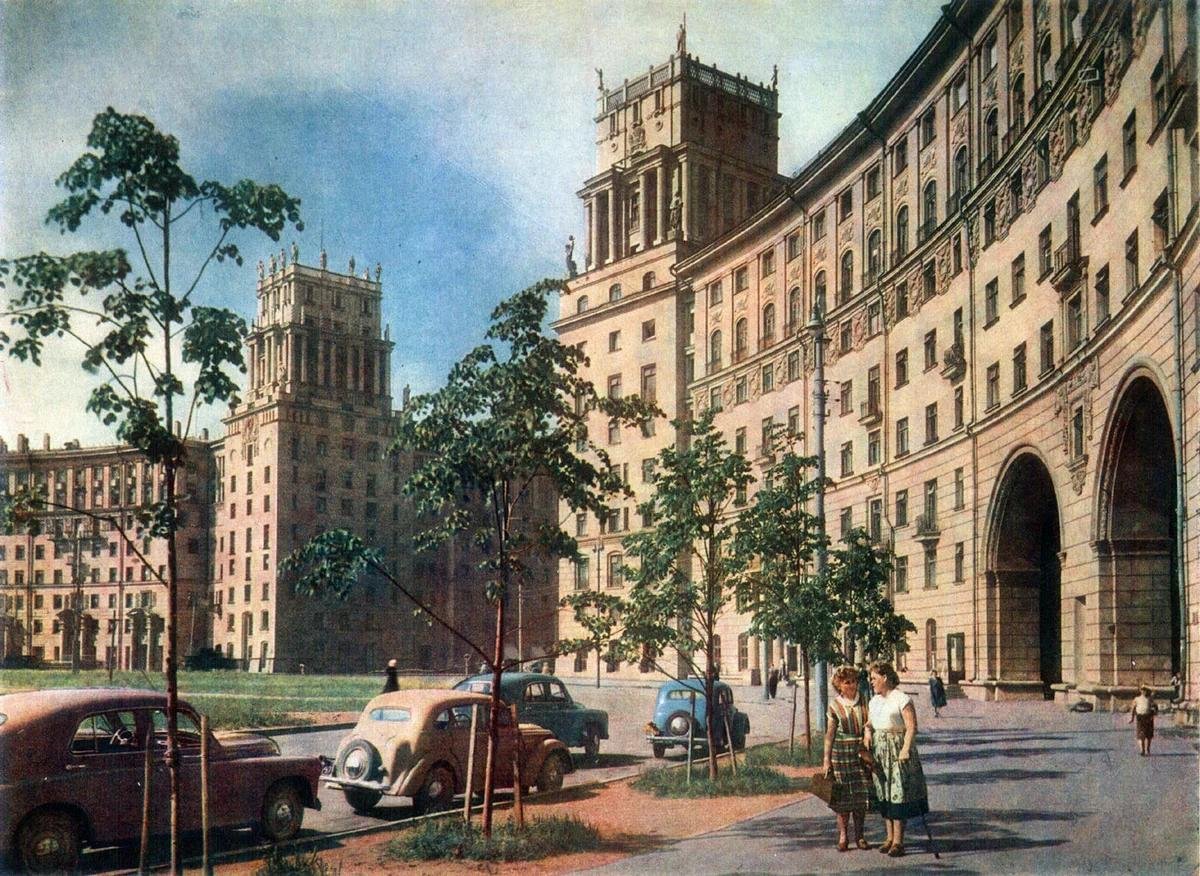 Москва 30 х годов цветные