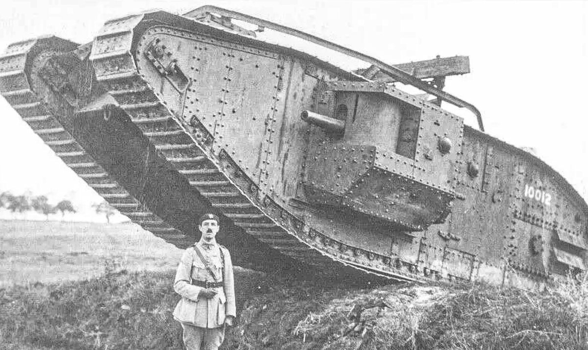История первых танков. Mark 1 1916. Танк mk1 самец.