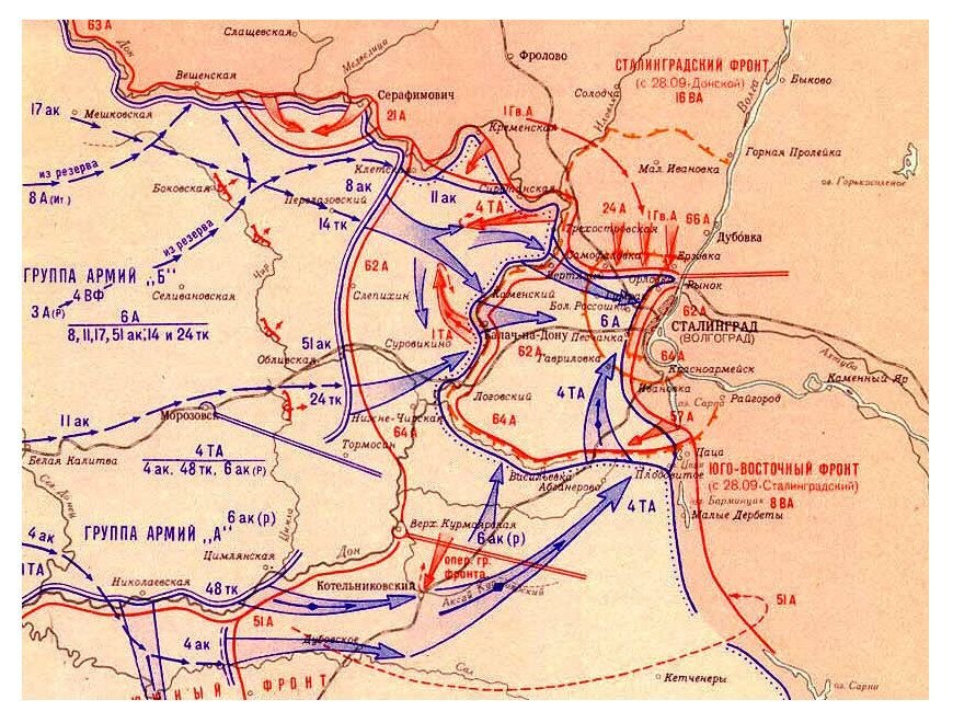 Стратегический план советского командования в 1942 году предполагал