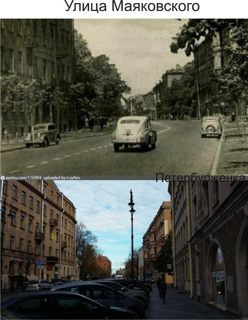 Санкт петербург тогда и сейчас
