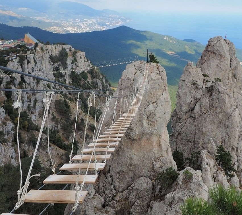 Горе в крыму. Гора ай Петри. Ялта гора ай-Петри. Вершина горы ай Петри. Гора Аль Петри в Крыму.