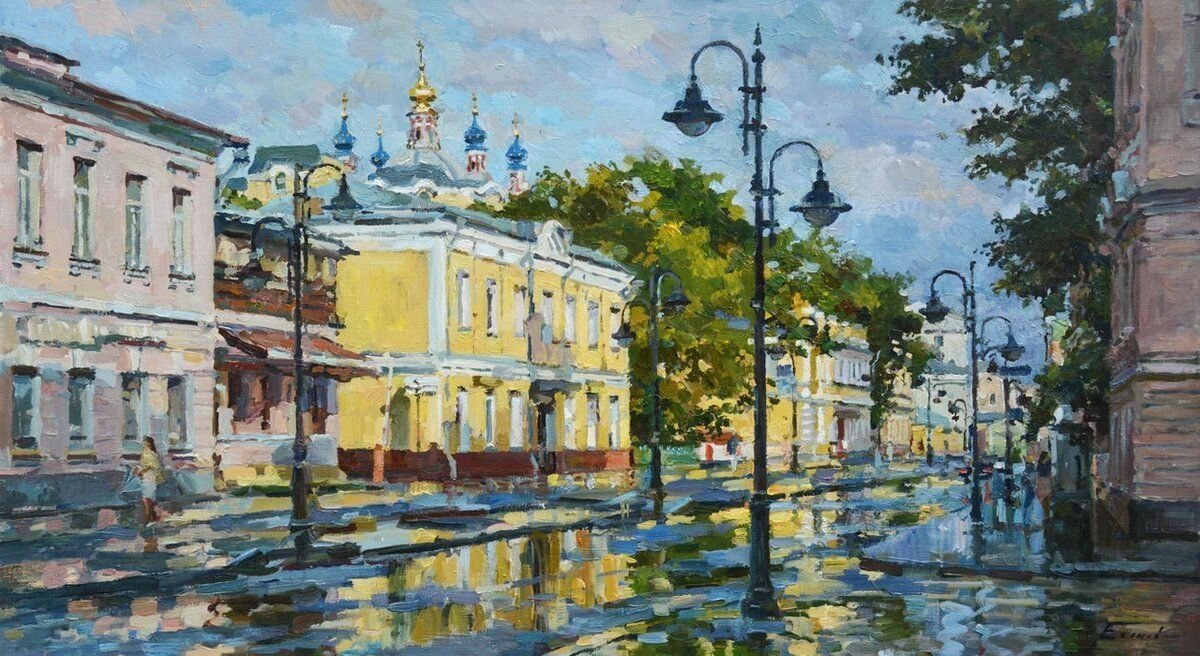 Где в спб продают картины на улице