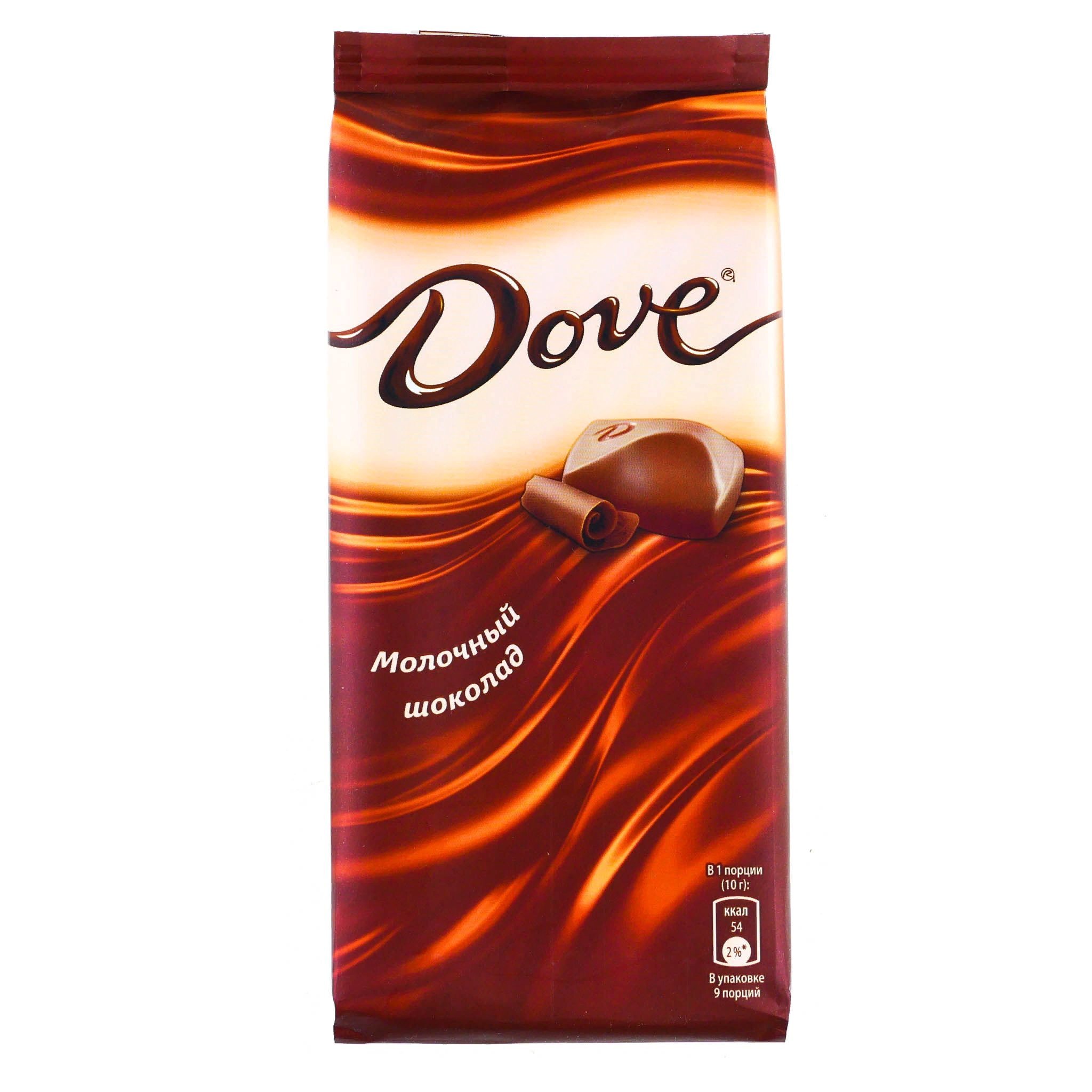 Шоколадка dove молочный шоколад