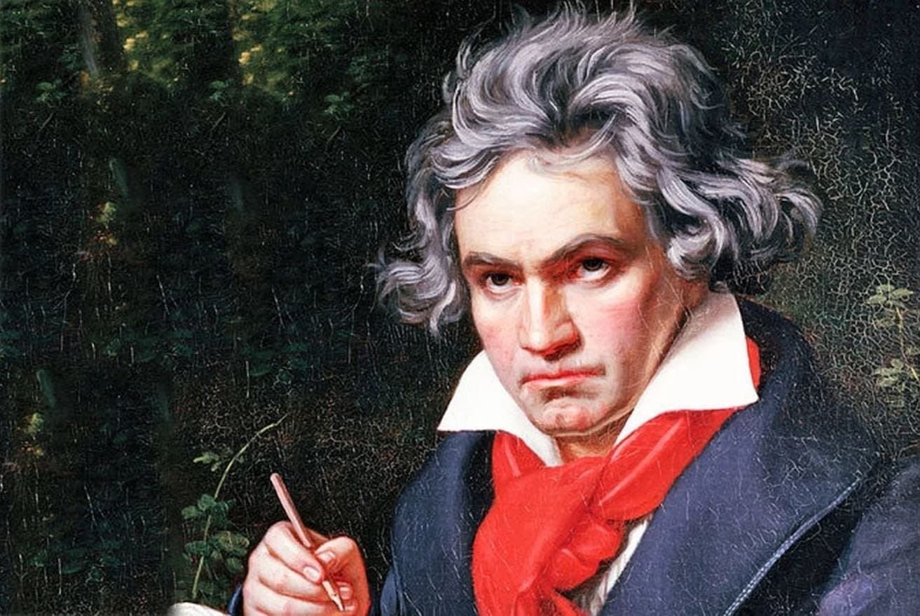 Бетховен портрет композитора