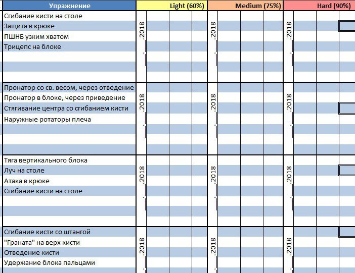 Проект по армрестлингу