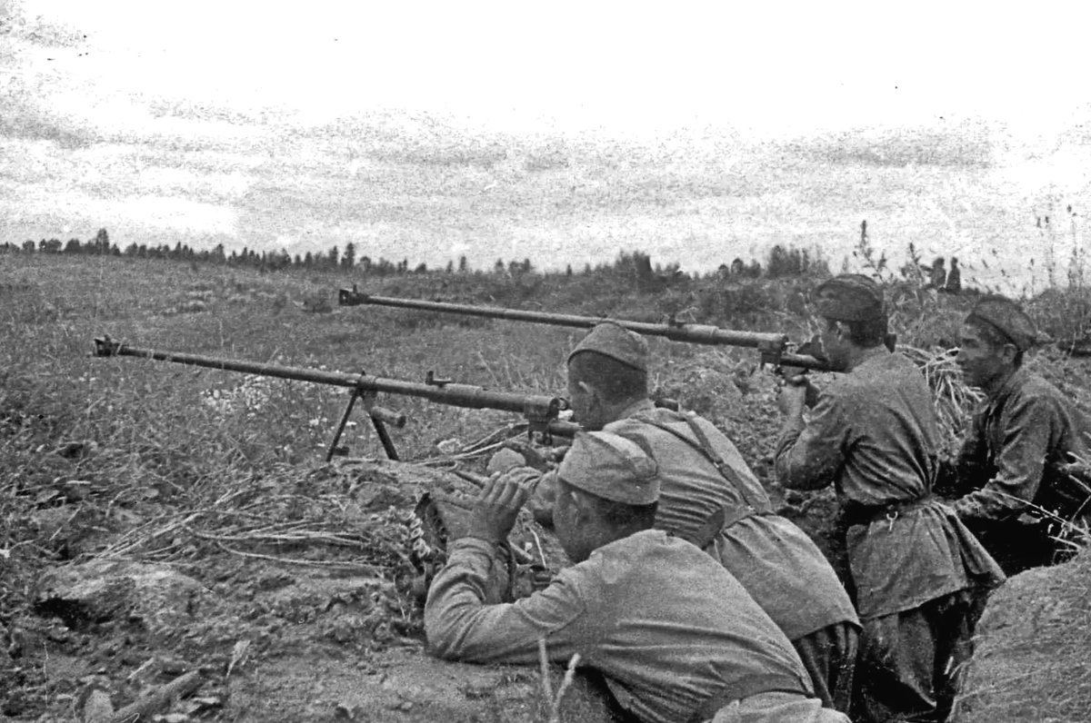 Советские бронебойщики 1941-1943