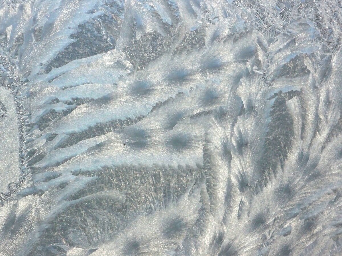 Мороз на окне текстура
