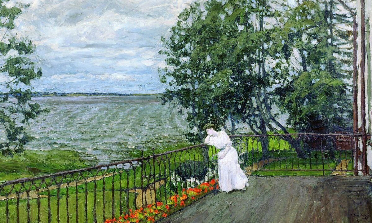 Картина дворянское гнездо