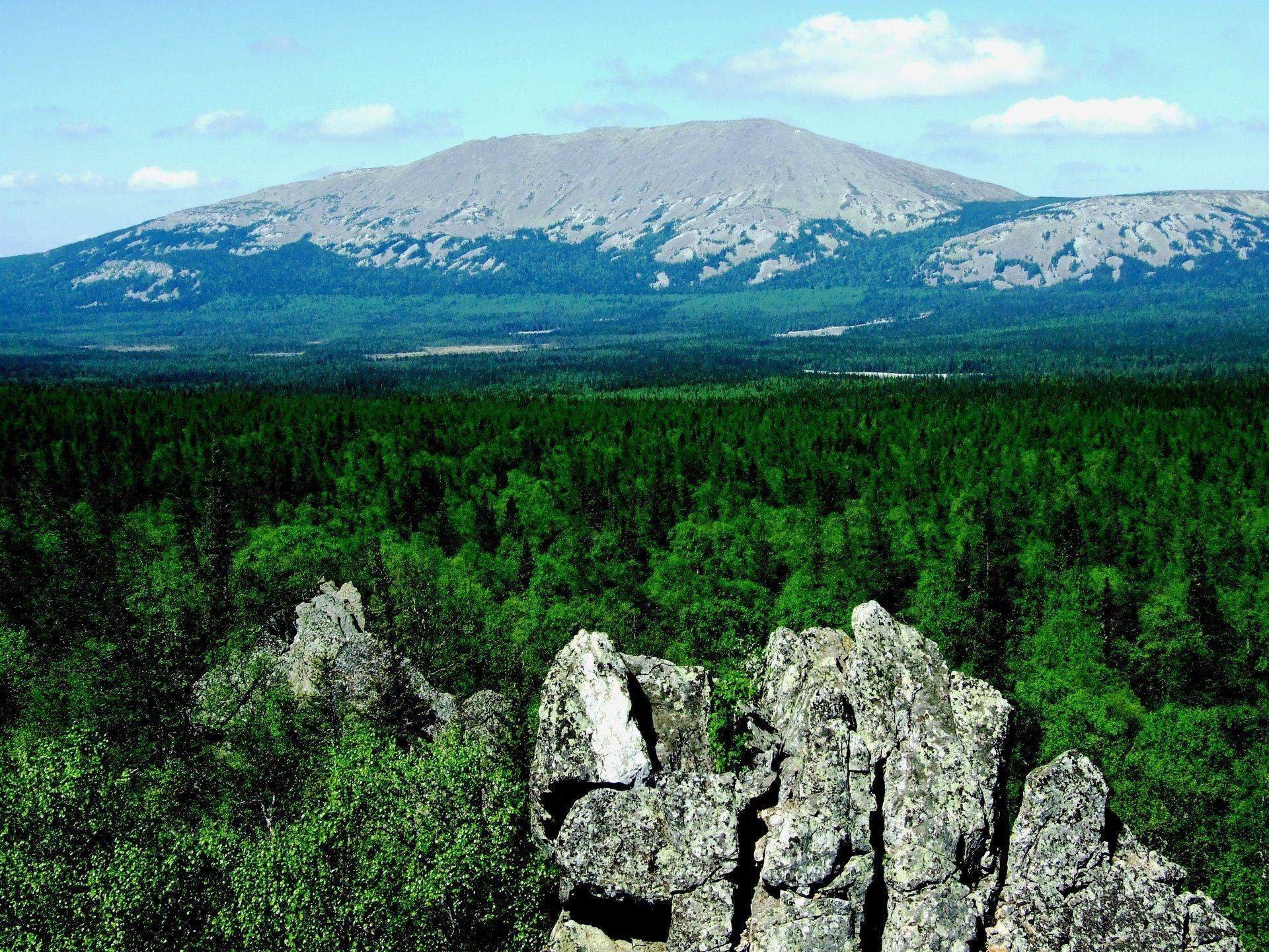 в уральских горах