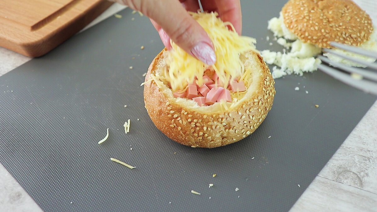 Булка с сыром