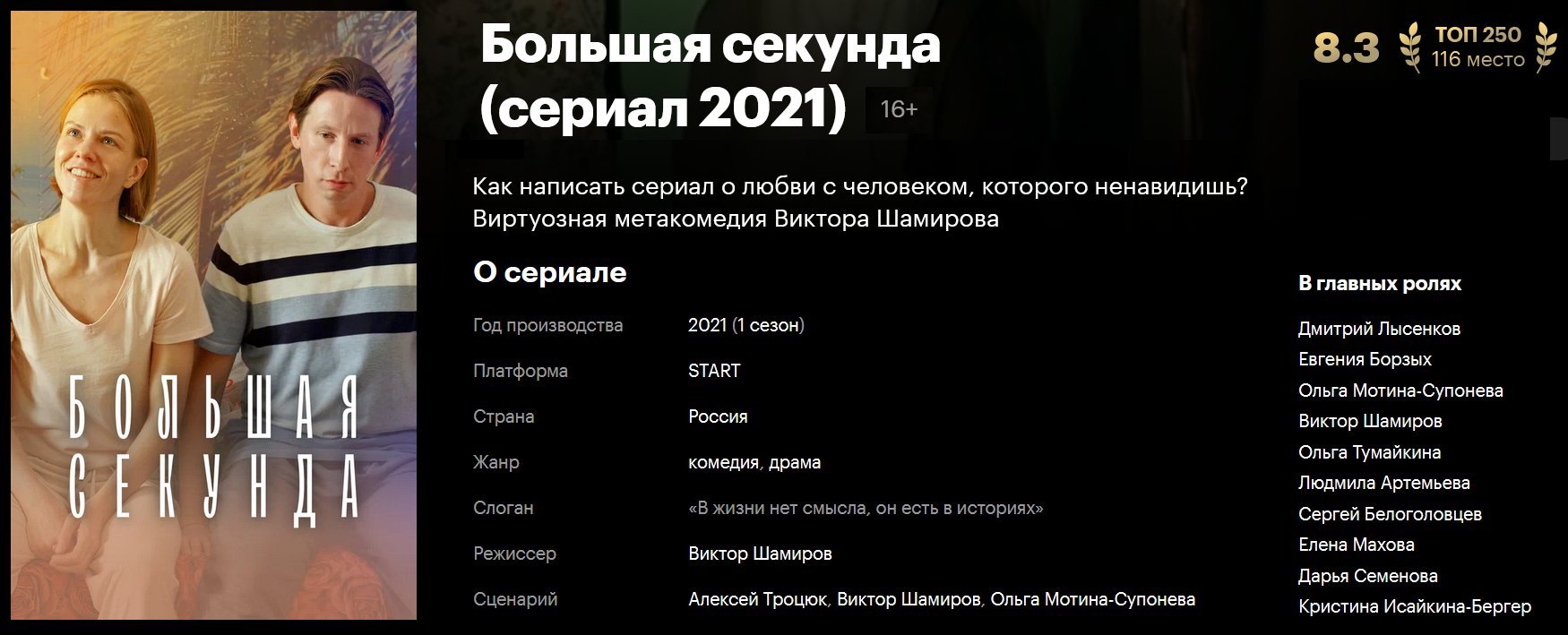 Большая секунда 2021