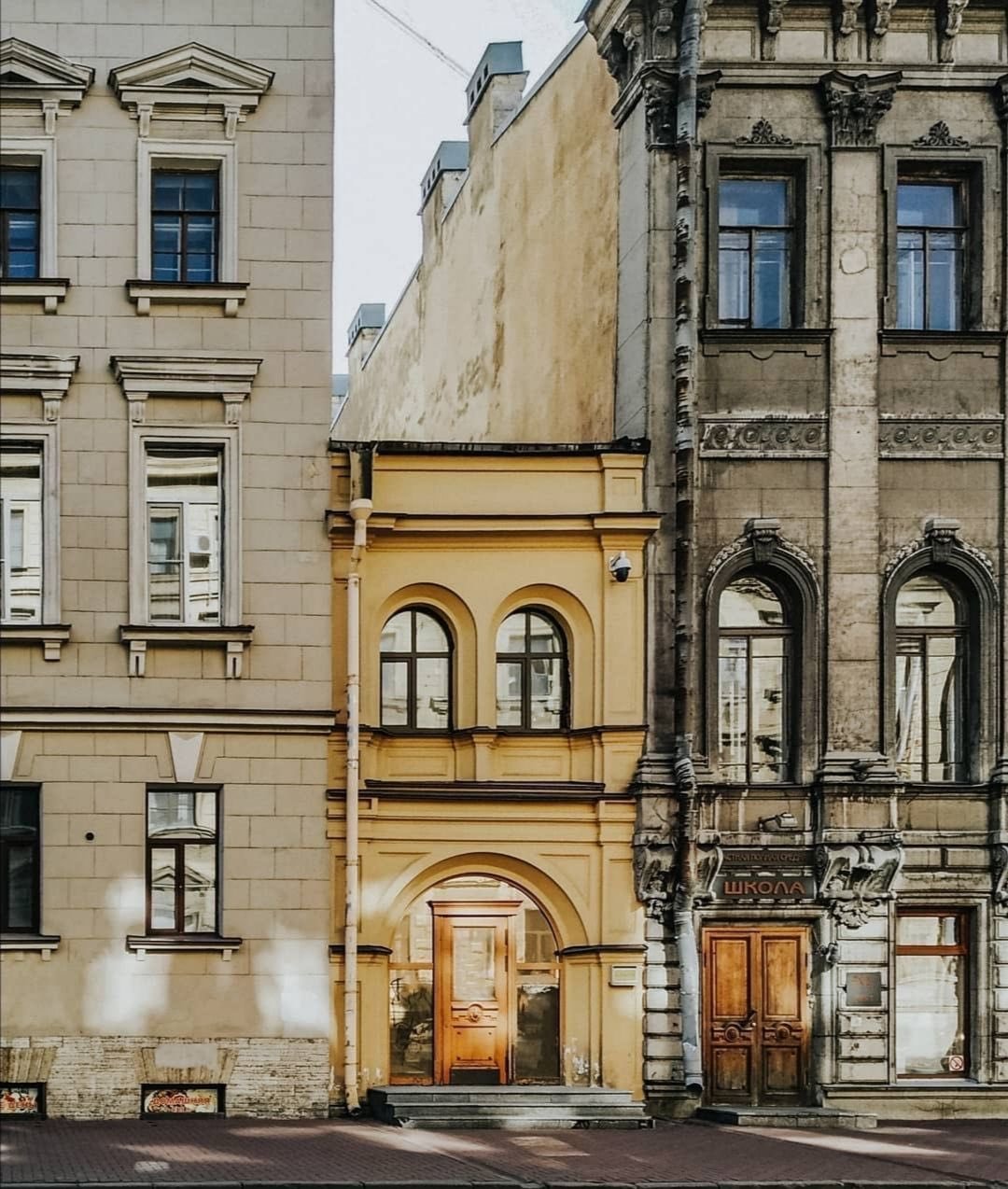 фасады домов в санкт петербурге