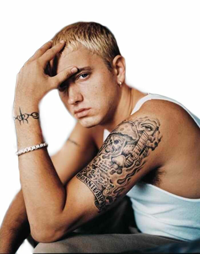 Eminem тату эскиз