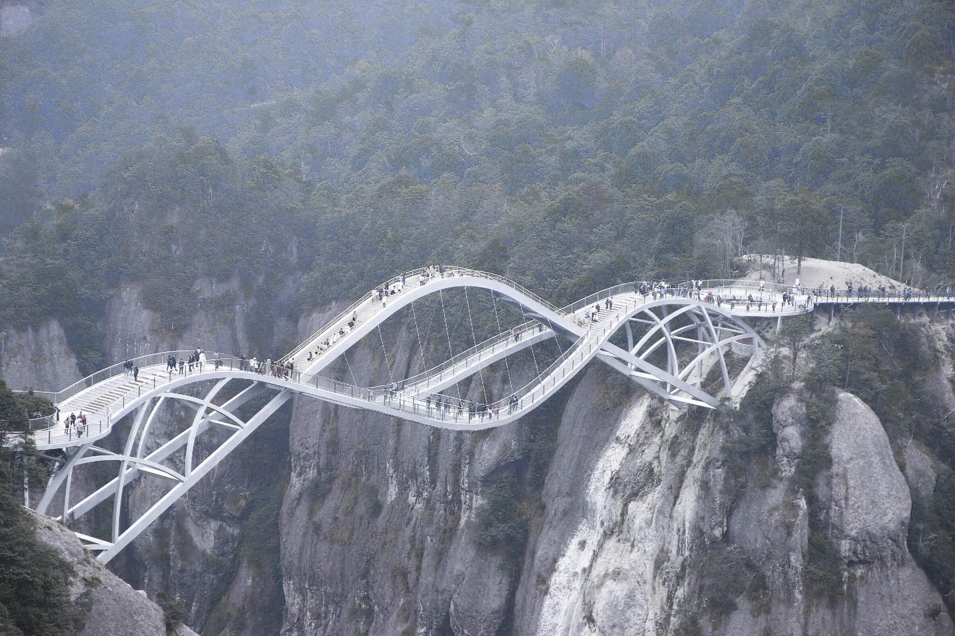 Мост Ruyi в провинции Чжэцзян
