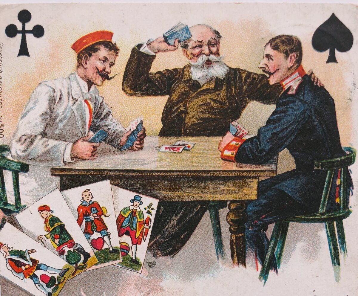 Карточные игры 19 века