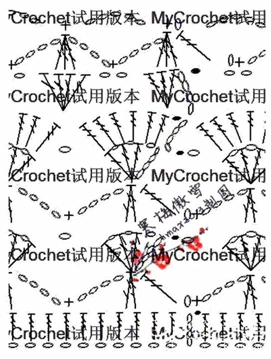 Mycrochet программа для создания схем вязания крючком