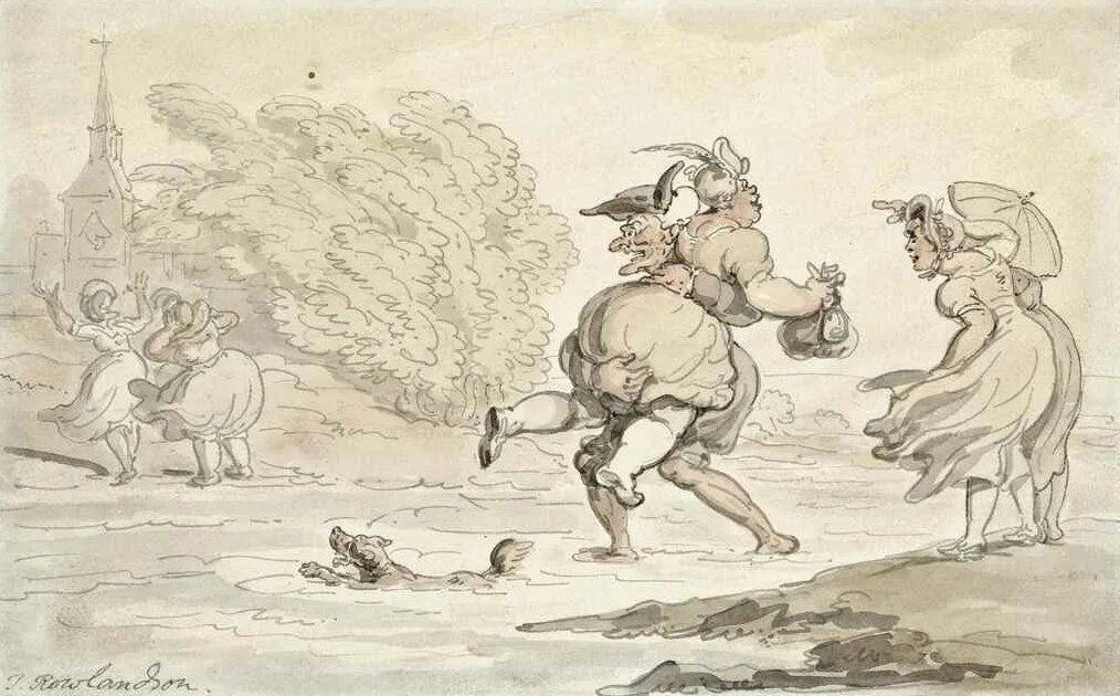 Thomas rowlandson все картины