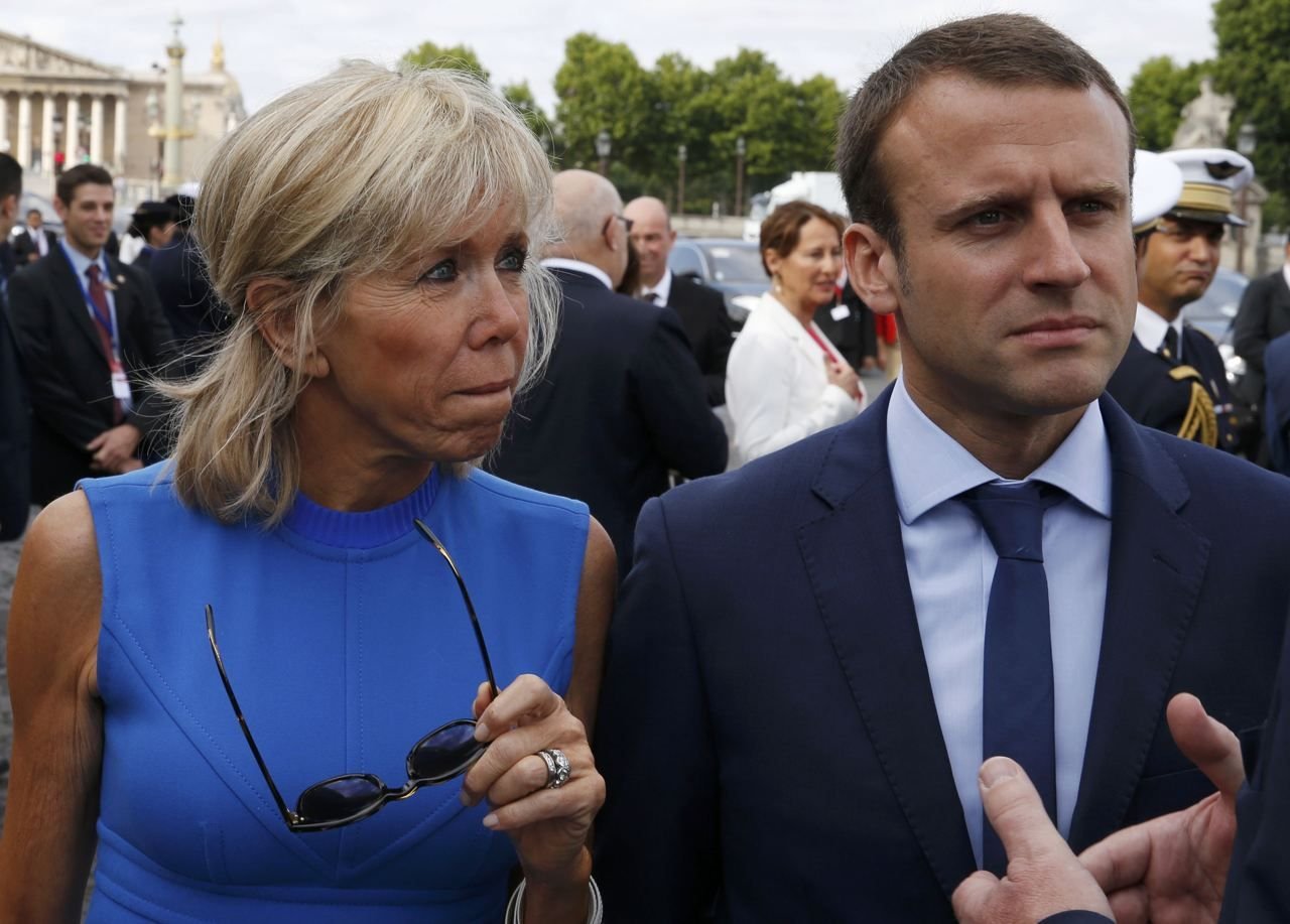 Фото супруги макрона президента франции