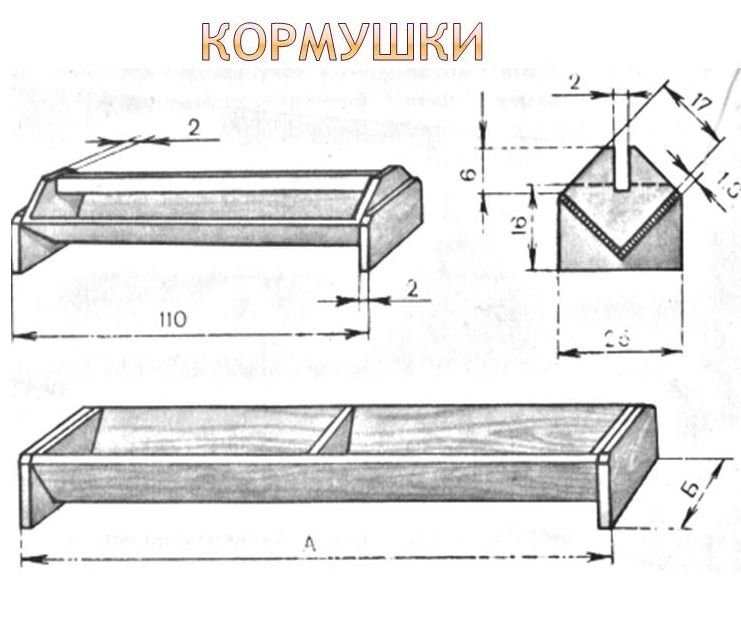 Бункерная кормушка из фанеры для кур своими руками чертежи