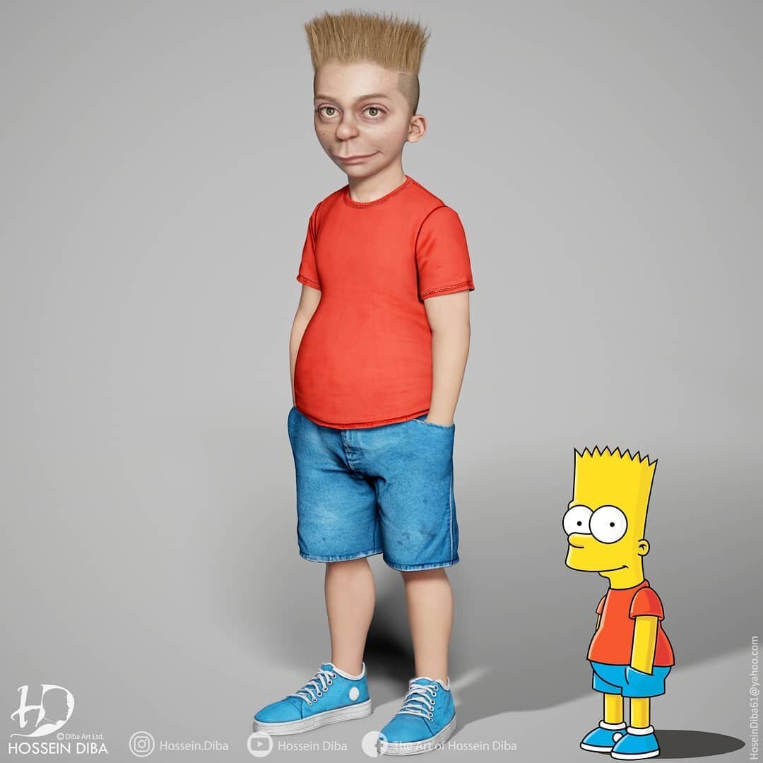 С кого рисовали бенни барта