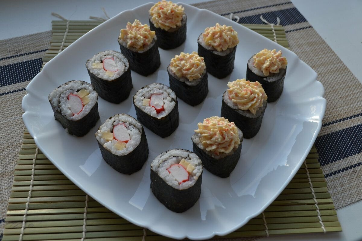 Готовим суши дома рецепты с фото пошагово