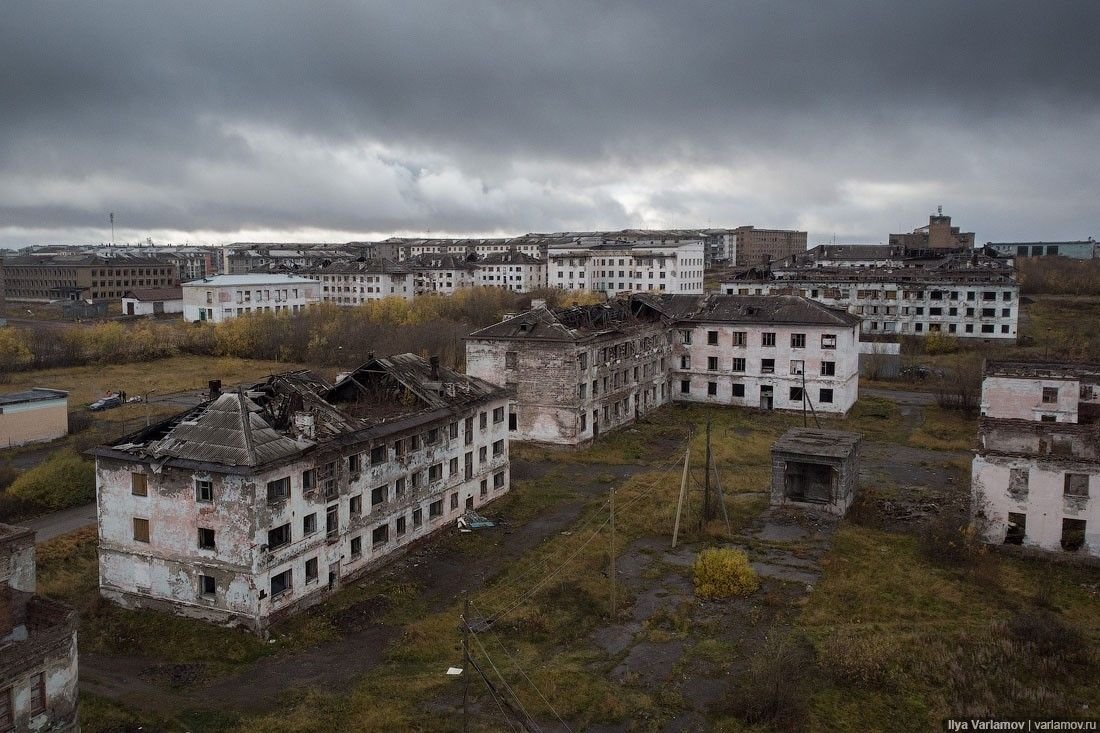 Брошенные дома в воркуте фото