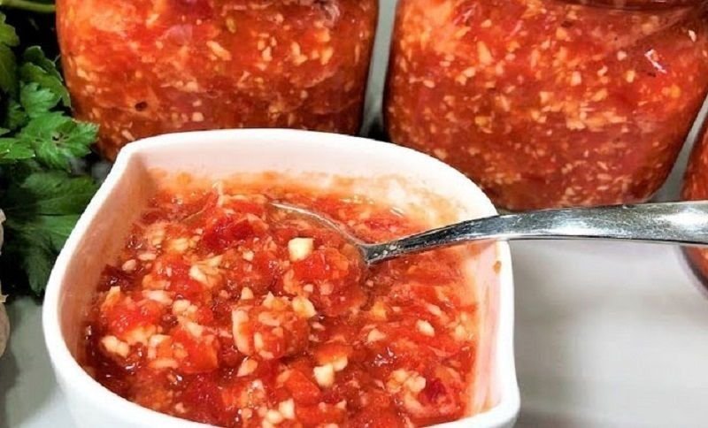 Острая аджика из томатов без варки | Вкусно вкусно Пульс Mail