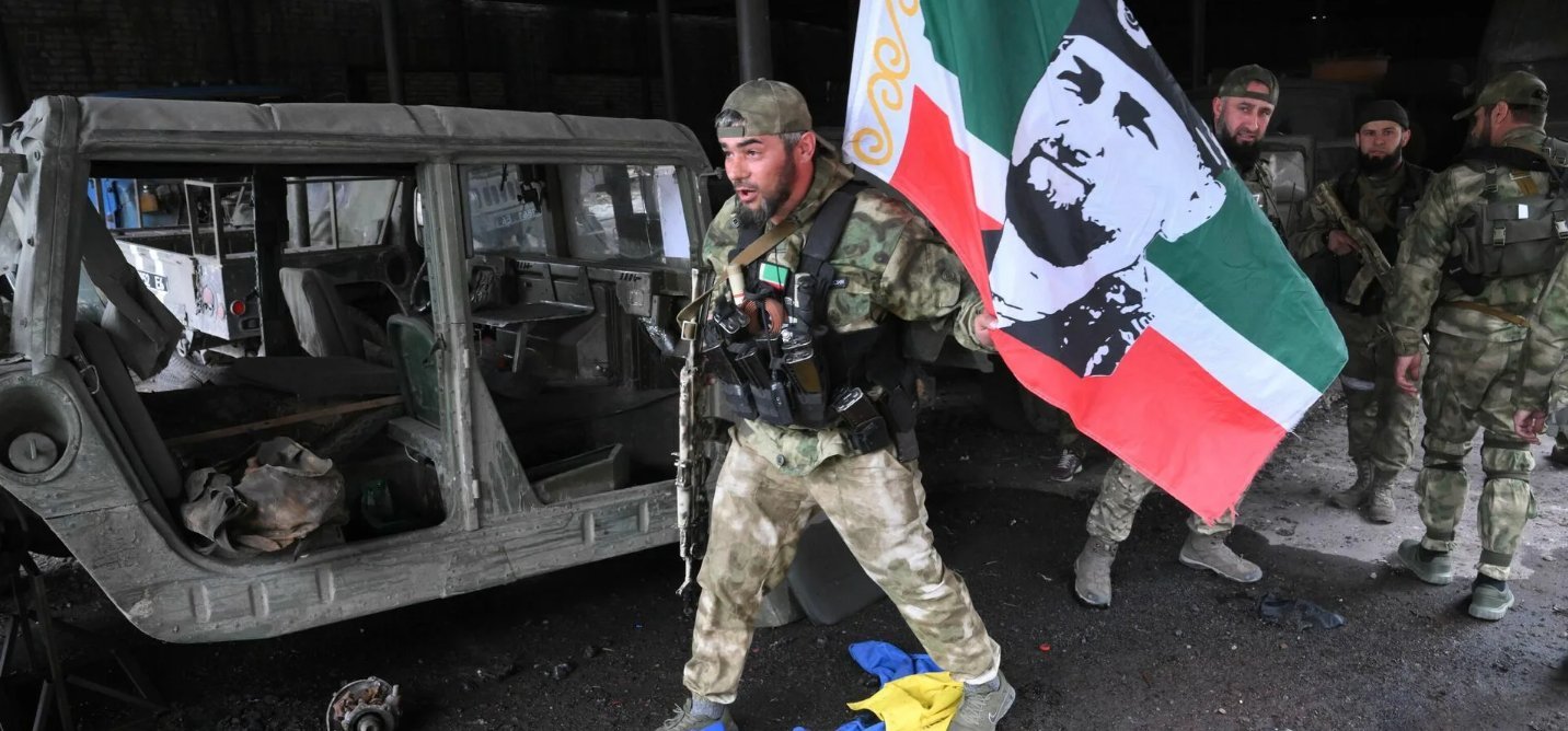 Чеченский батальон имени Джохара Дудаева Украина